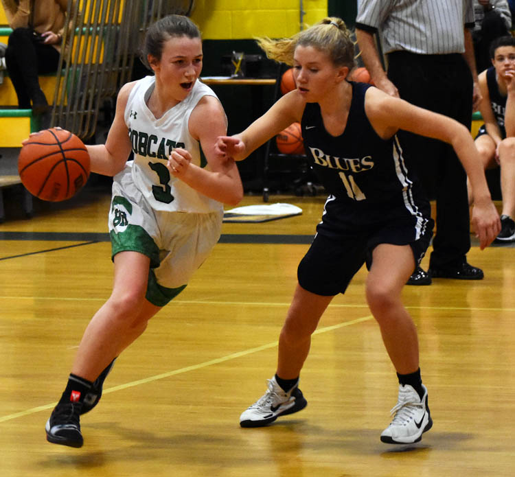 Blue Ridge girls varsity basketball team scores solid win against